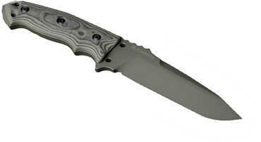 Hogue EXF01 5-1/2 Inch Drop Point Blade Green Kote Sheath G10 Gmascus Md: 35171