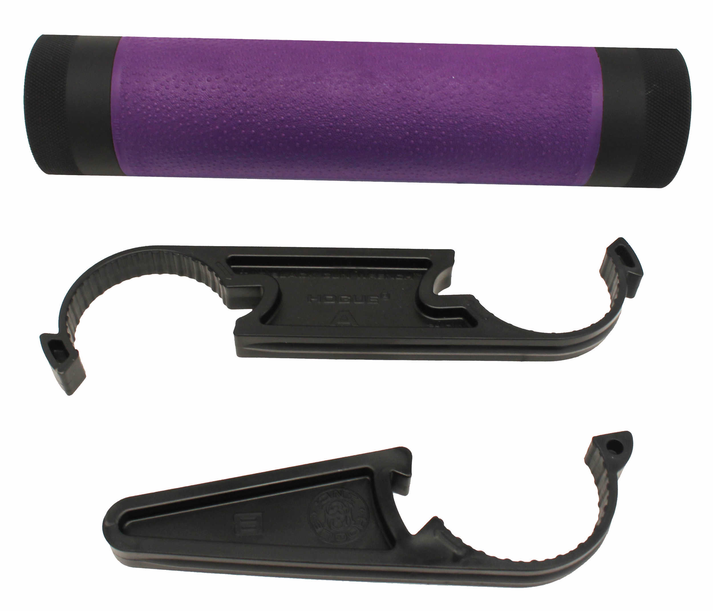 Hogue AR-15/M-16 (Mid) Free Float Forend w/Purple Md: 15624