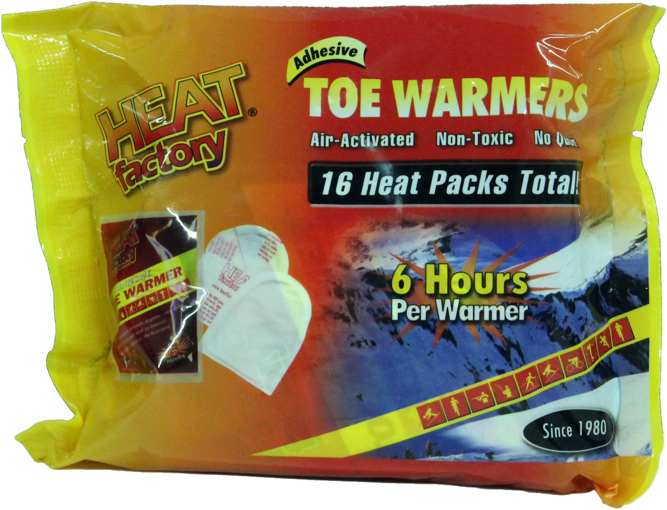 Heat Factory Toe Warmer Bonus Pack Md: 1964-3