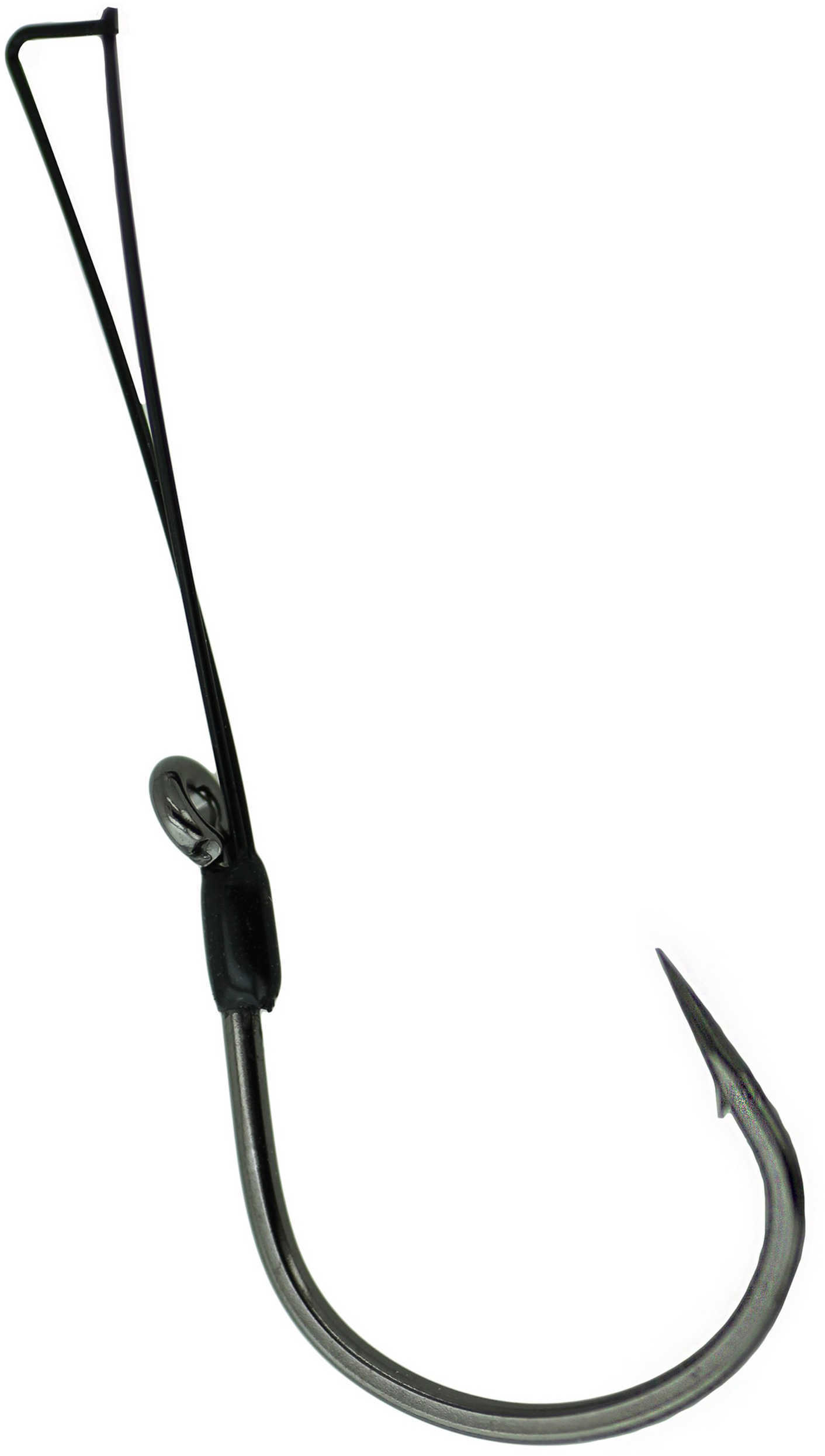 Gamakatsu / Spro Weedless Finesse Hook Wide Gap Black 4/0 4Pk Md#: 230914