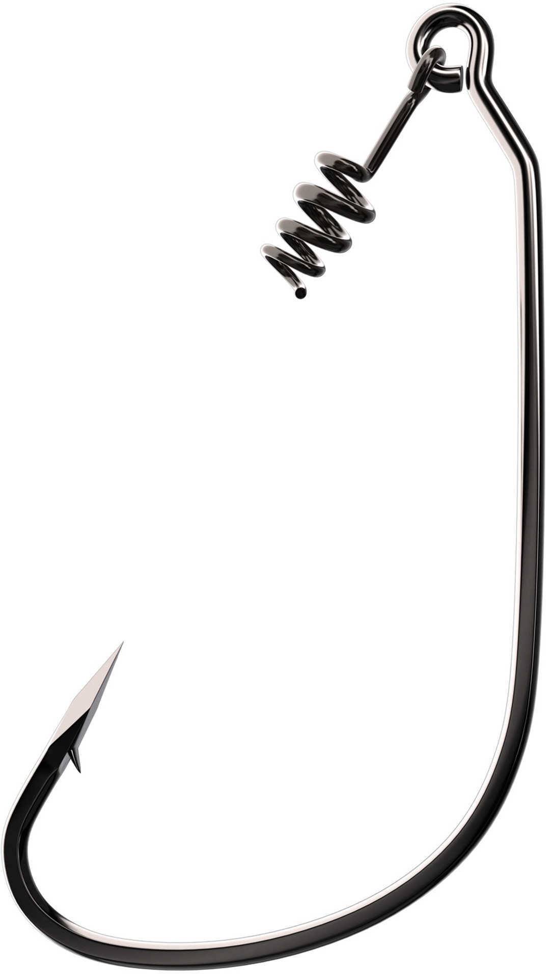 Eagle Claw Fishing Tackle Trokar Swimbait Hook Platinum Black 5Pk 4/0 Md#: K140-4/0