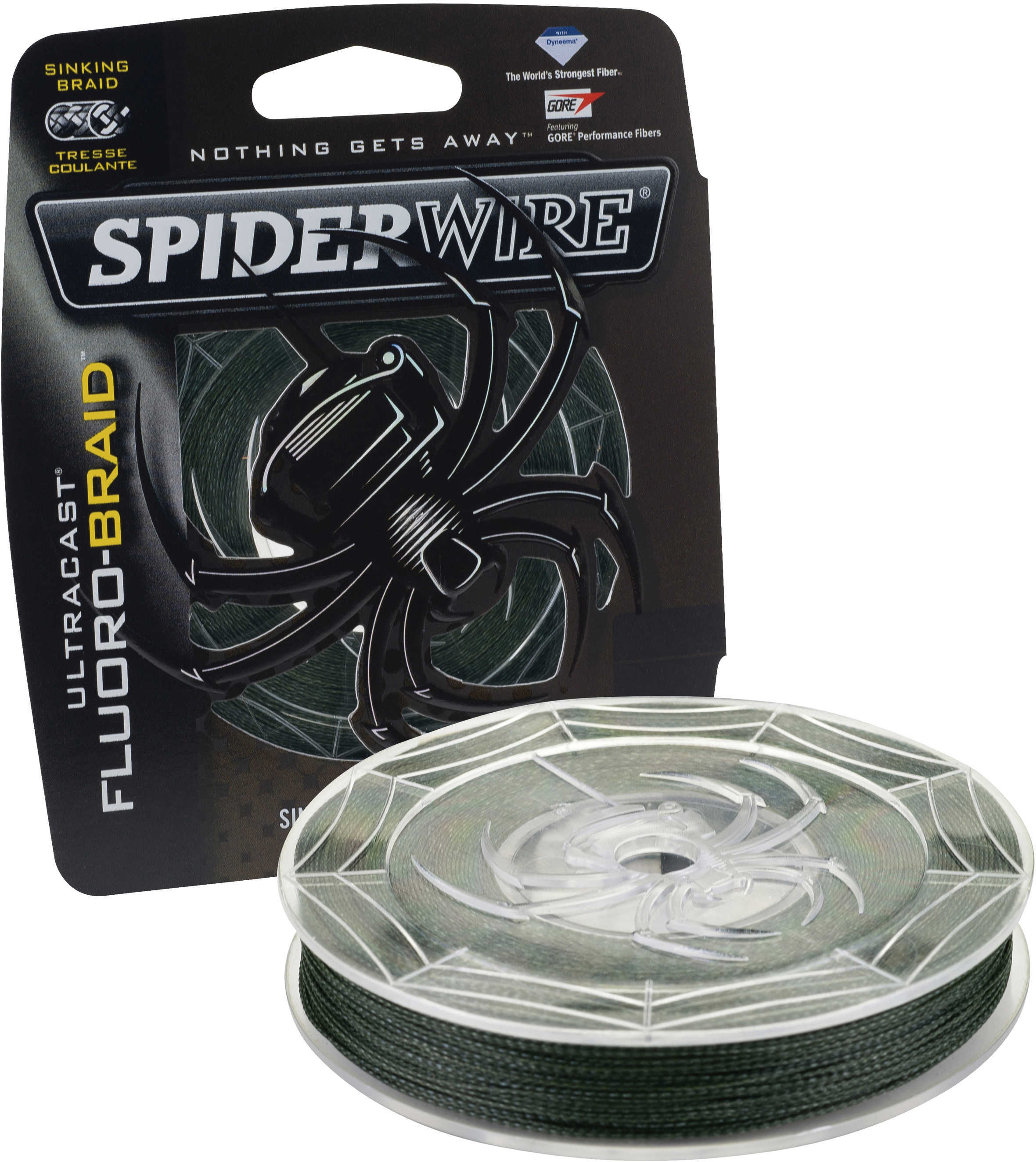 Spiderwire Ultracast Fluoro-Braid 65 lb, 250 Yards Md: 1339697