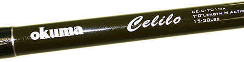 Okuma Celilo Casting Rod 7', Medium 1 Piece Md: CE-C-701Ma