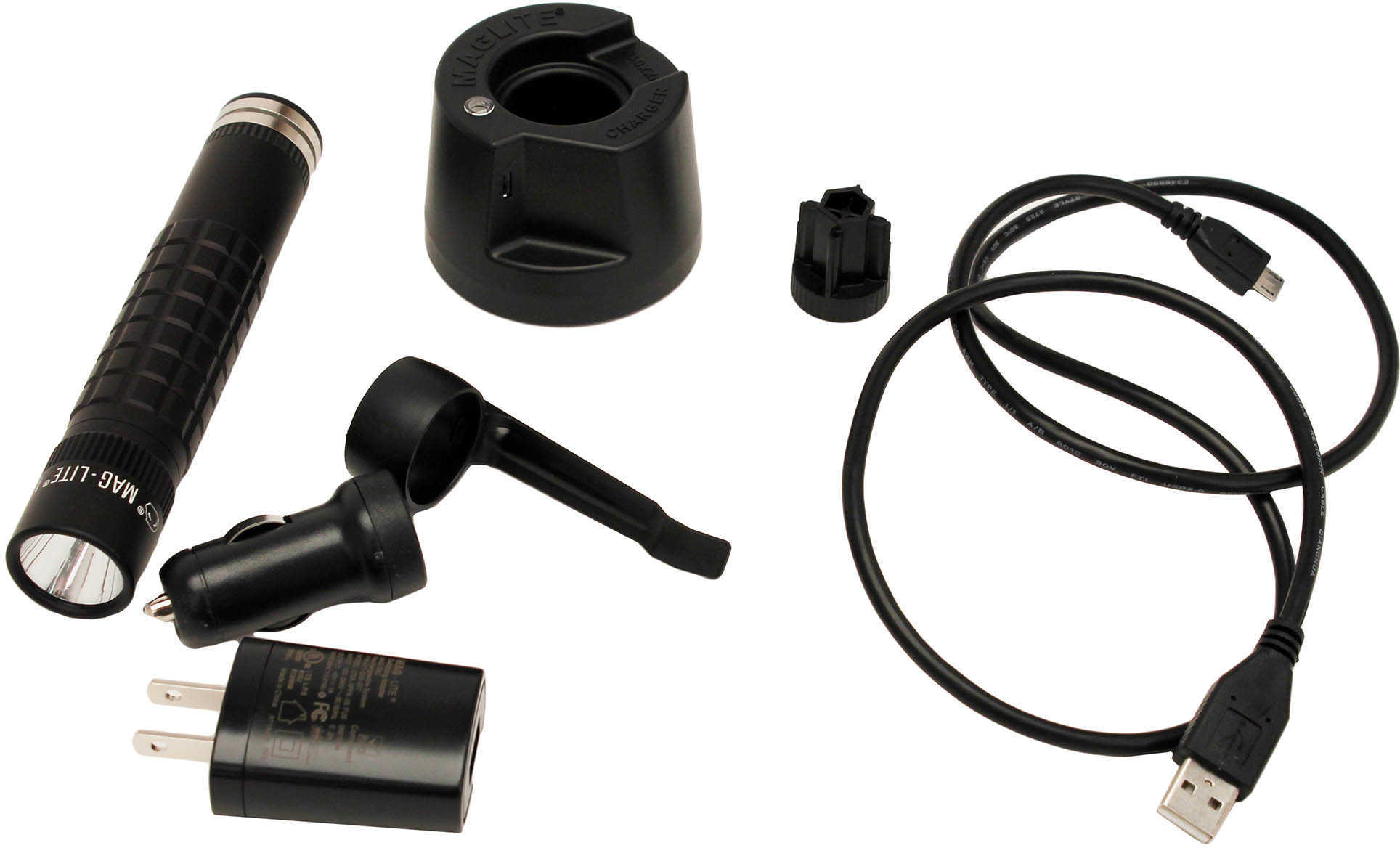 Maglite Mag-Tac Rechargeable System, Black Md: TRM1RE4