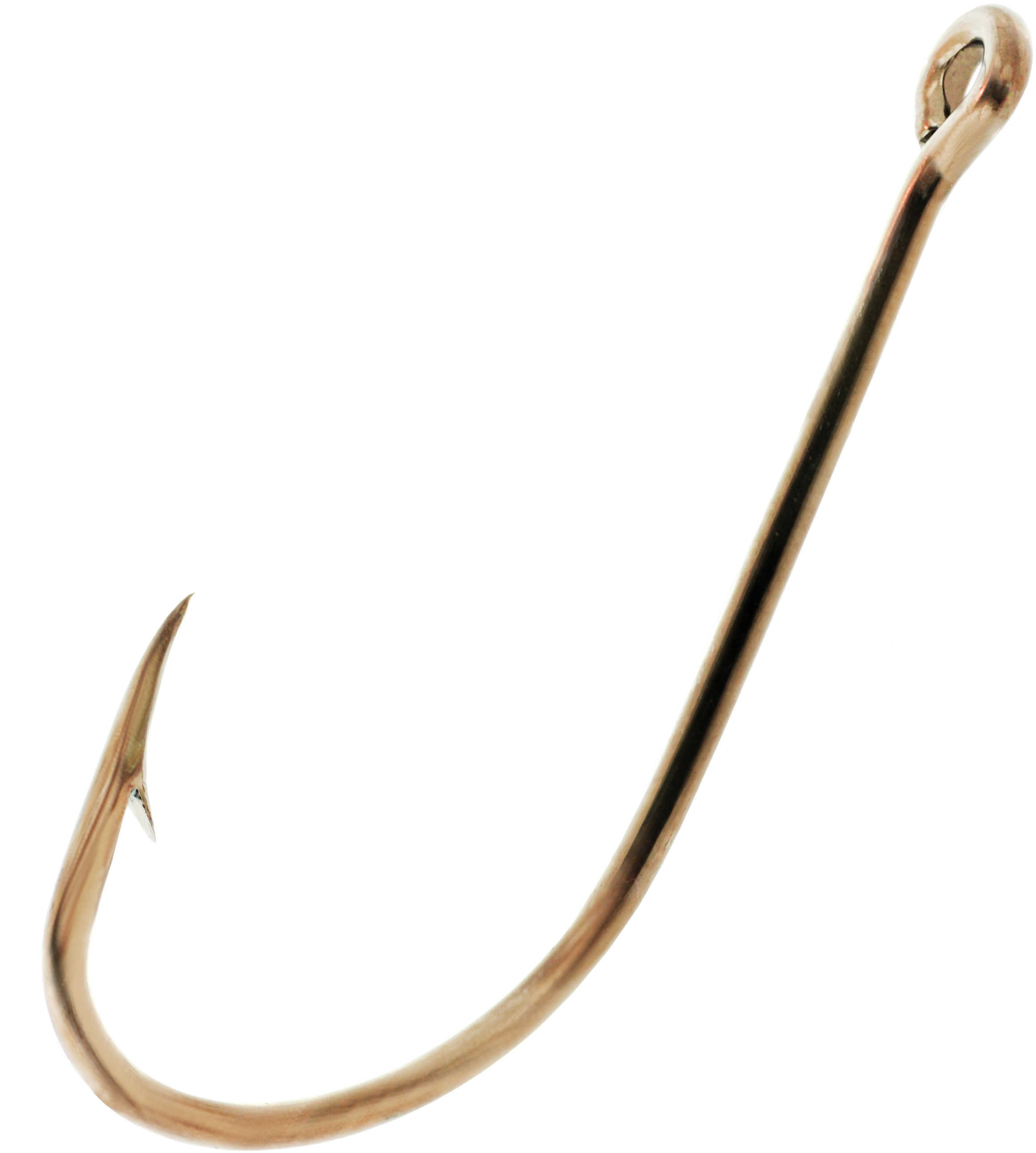 Eagle Claw Fishing Tackle Hook Bronze Heavy Shank 10/ctn 084A-1/0