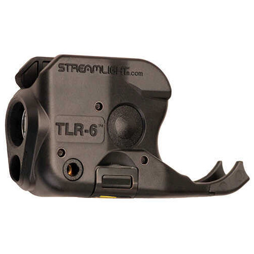 Streamlight TLR-6 Tac Light w/laser For SIG P238/P938 White LED and Red Laser Includes 2 CR 1/3N Lithium Batteries Black