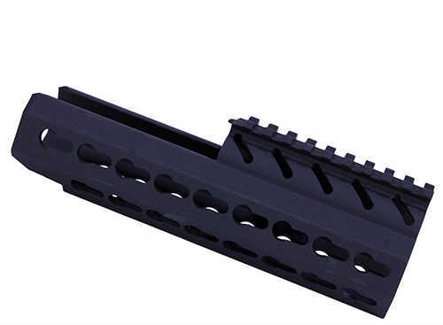 SigTac KeyMod Handguard MPX, PDW Length Aluminum, Matte Black Md: HGRD-MPX-PDW-AL