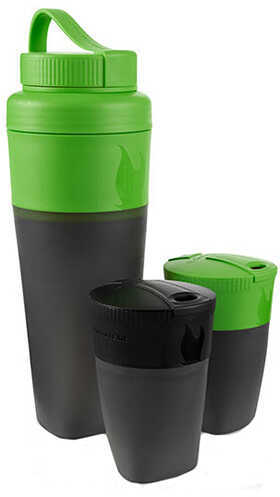 Light My Fire Pack Up Drink Kit Green and Black Md: S-PD-KIT-GR-BLK