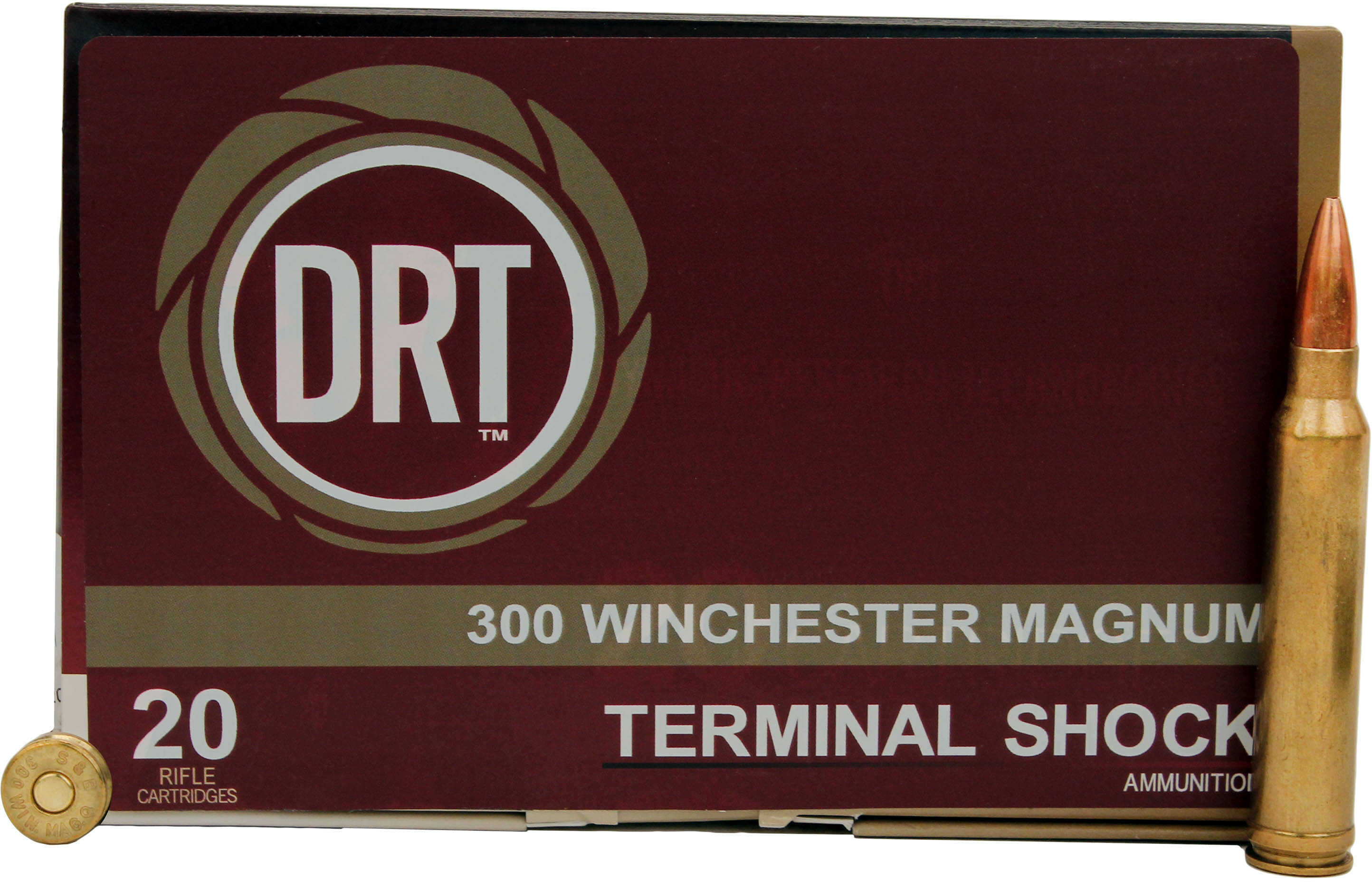 300 Winchester Magnum 20 Rounds Ammunition Dynamic Research Technologies 200 Grain Boat Tail Hollow Point