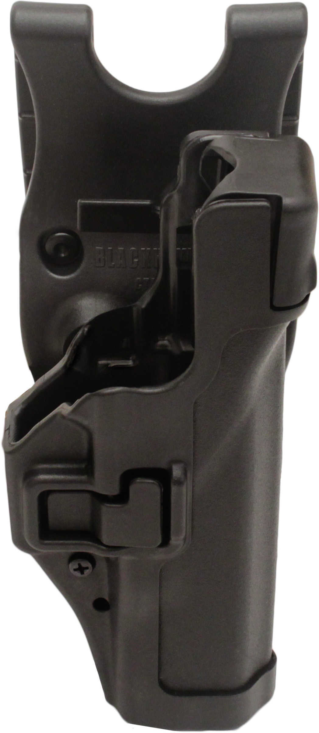 BLACKHAWK! Level 3 Duty SERPA Belt Holster Fits Glock 17/19/22/23/31/32 Right Hand Matte Finish 44H100BK-R