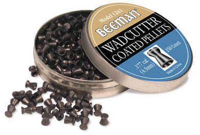 Beeman .177 Caliber Pellets Wadcutter, Per 250 1261