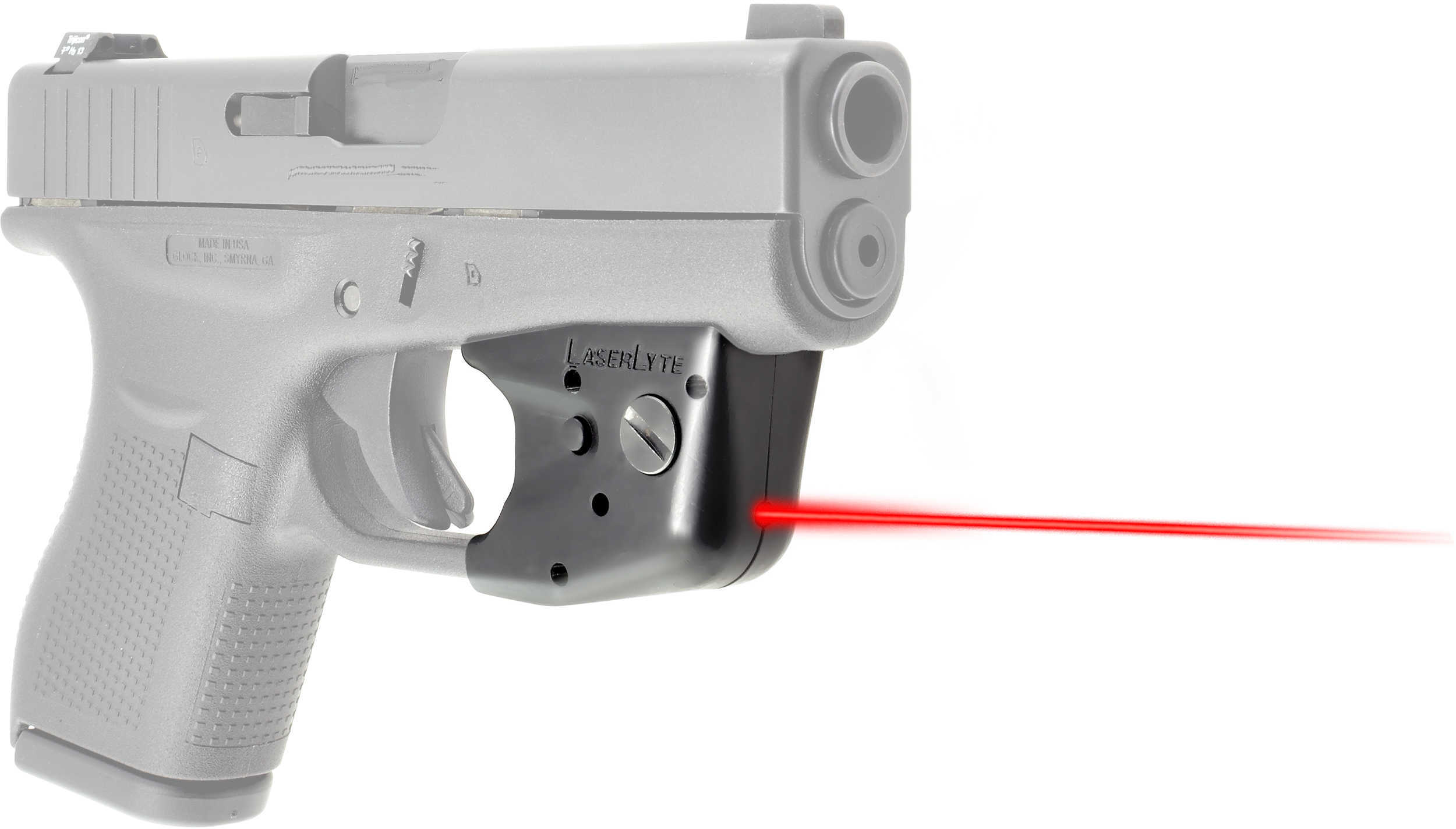 Laserlyte Fits Glock 26/27/42/43 Black Finish Trigger Guard Sight UTA-YY