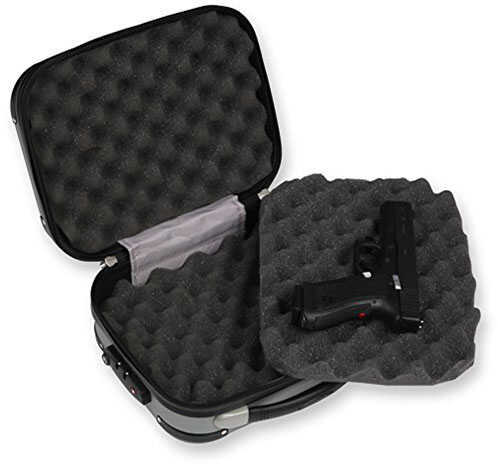 Bulldog Double Molded Pistol Case Gray 9"X12" BD580