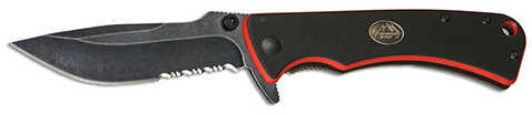 Outdoor Edge Cutlery Corp Medium Divide Folding Knife 3" Combo Blade G-10 and 420 Stainless Boxed Md: DV-30S