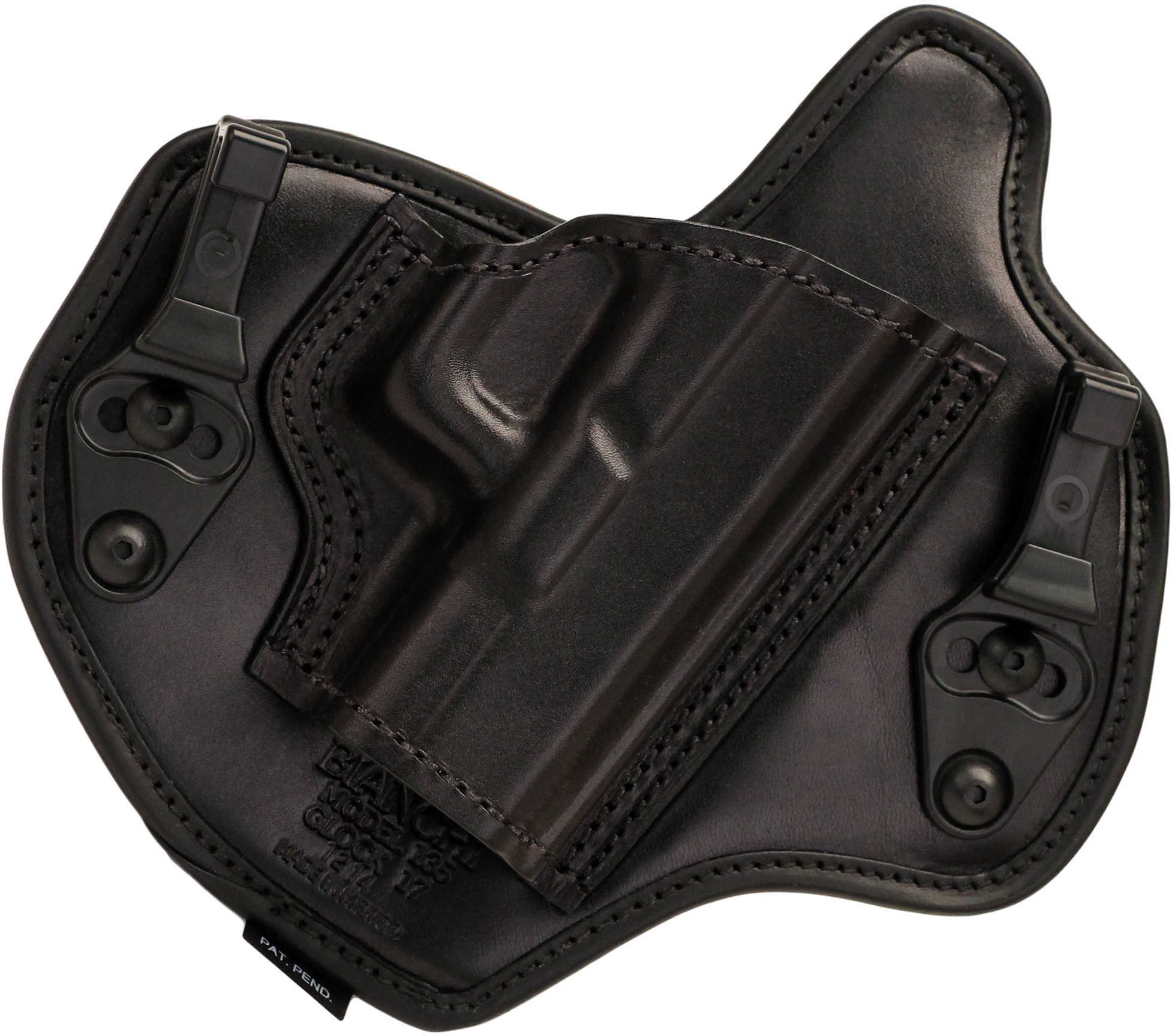 Bianchi Model #135 Suppression Inside the Pant Holster Fits Glock 17 19 22 23 26 27 31 32 33 Right Hand Black 25744