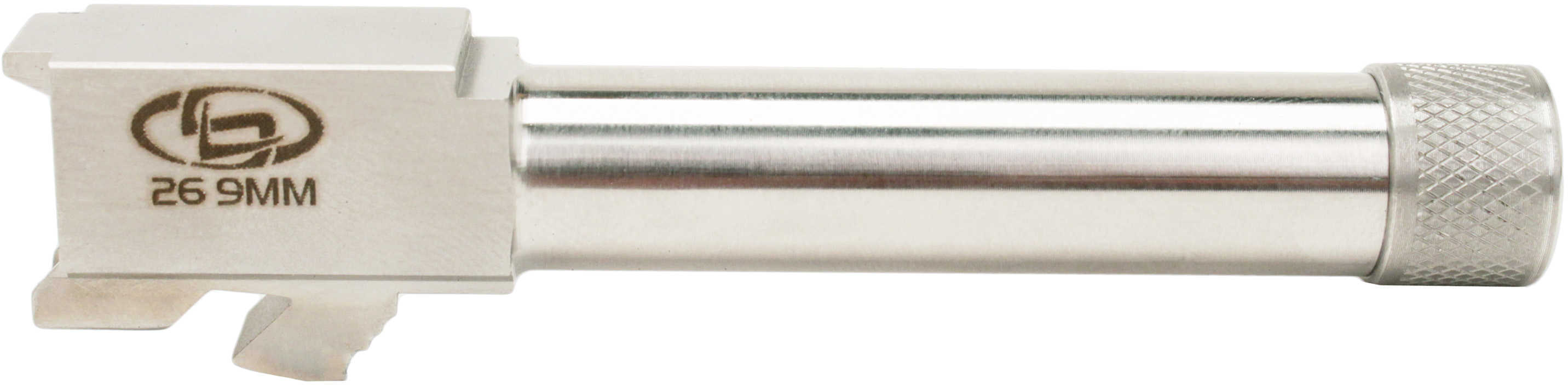 StormLake Barrels Lake 9MM 4.16" Stainless With Thread Protector Threaded 1/2-28 Glk 26 -AT GL-26-9MM-416-OP-01T