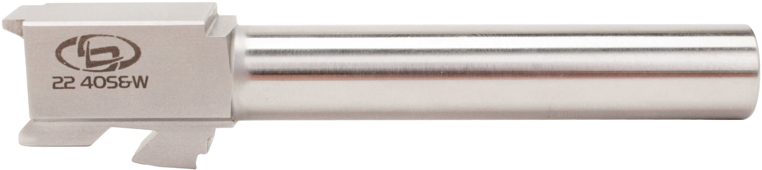 StormLake Barrels Lake 40 S&W 4.49" Stainless Match for Glock 22 T GL-22-40SW-449-OP-00
