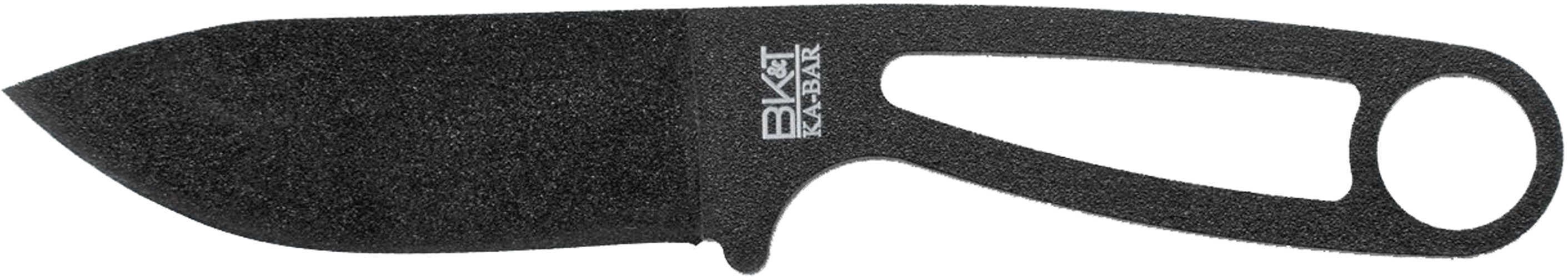 KABAR Becker/KA-BAR/ESEE Eskabar Fixed Blade Knife 3.25" Hard Plastic Sheath 1095 Cro-Van/Black