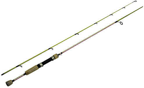 Eagle Claw Fishing Tackle Skins Spinning Rod 6 Length 2 Piece Light Power Rainbow Trout Color Md: ECFS