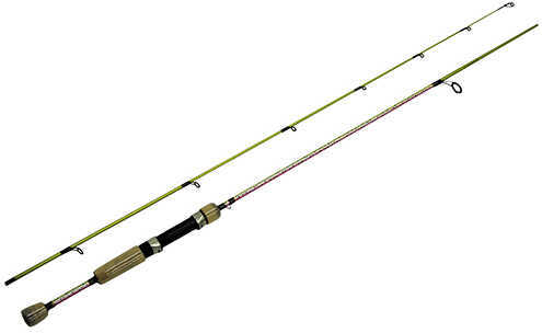 Click to see larger image. Eagle Claw Fishing Tackle Skins Spinning Rod 6 Length 2 Piece Light Power Rainbow Trout Color Md: ECFS