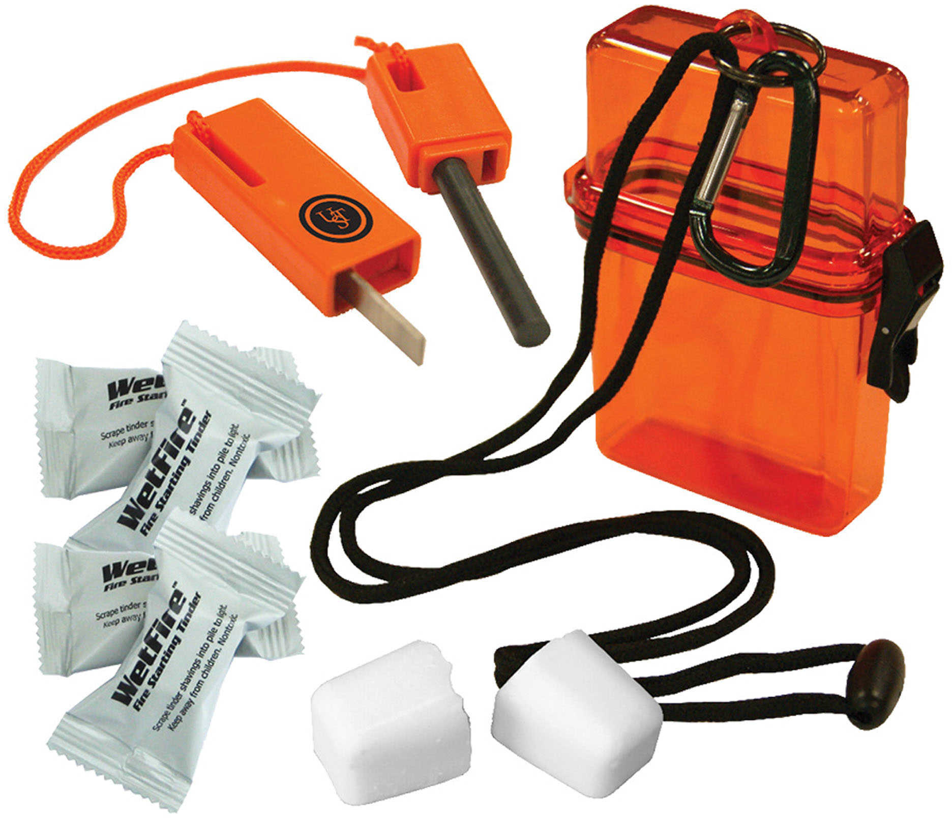Ultimate Survival Technologies Firestarter Kit 1.0, Orange Md: 20-729-01