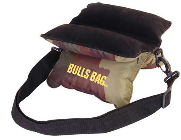 Bulls Bag Co Field Camo Polyester/Suede Bag/Cs (10") Md: 1501