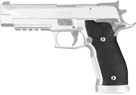 Hogue Sig P226 SAO X5/X6 Grip Smooth G10 Solid Black Md: 33169