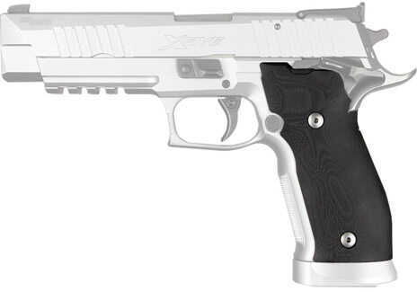 Hogue Sig P226 SAO X5/X6 Grip Smooth G10 Solid Black Md: 33169