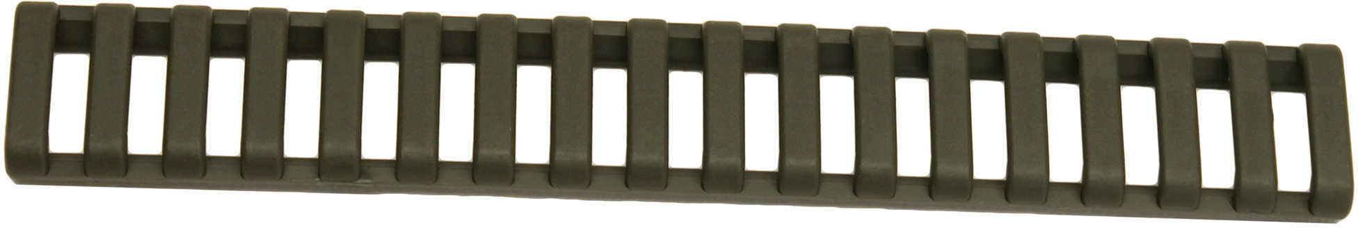 BlackHawk Products Group Low Profile Rail Cover OD Green Rubber Picatinny 18 Slot 71RL00OD
