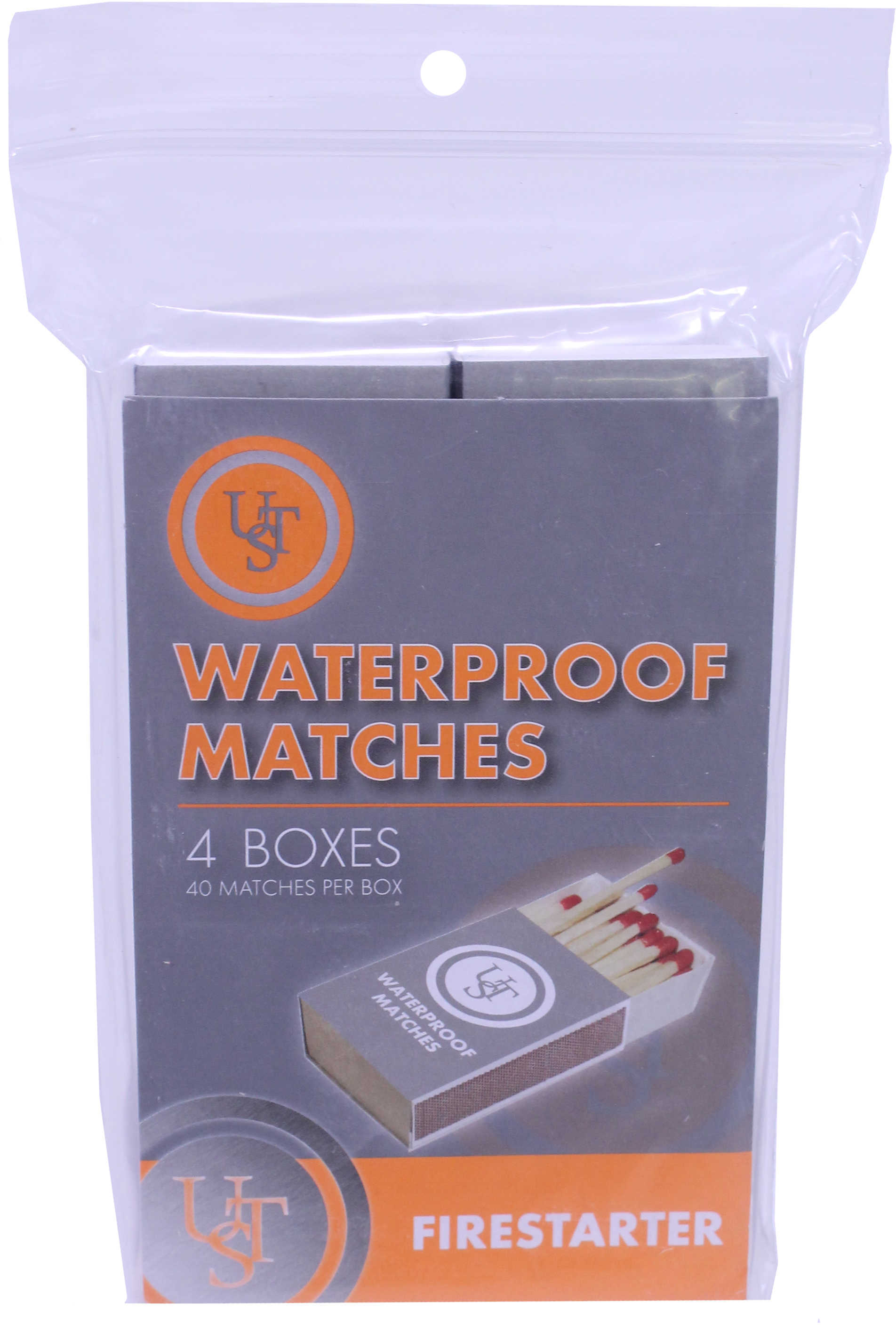 Ultimate Survival Technologies Waterproof Matches 4-Pack Md: 20-02118-02
