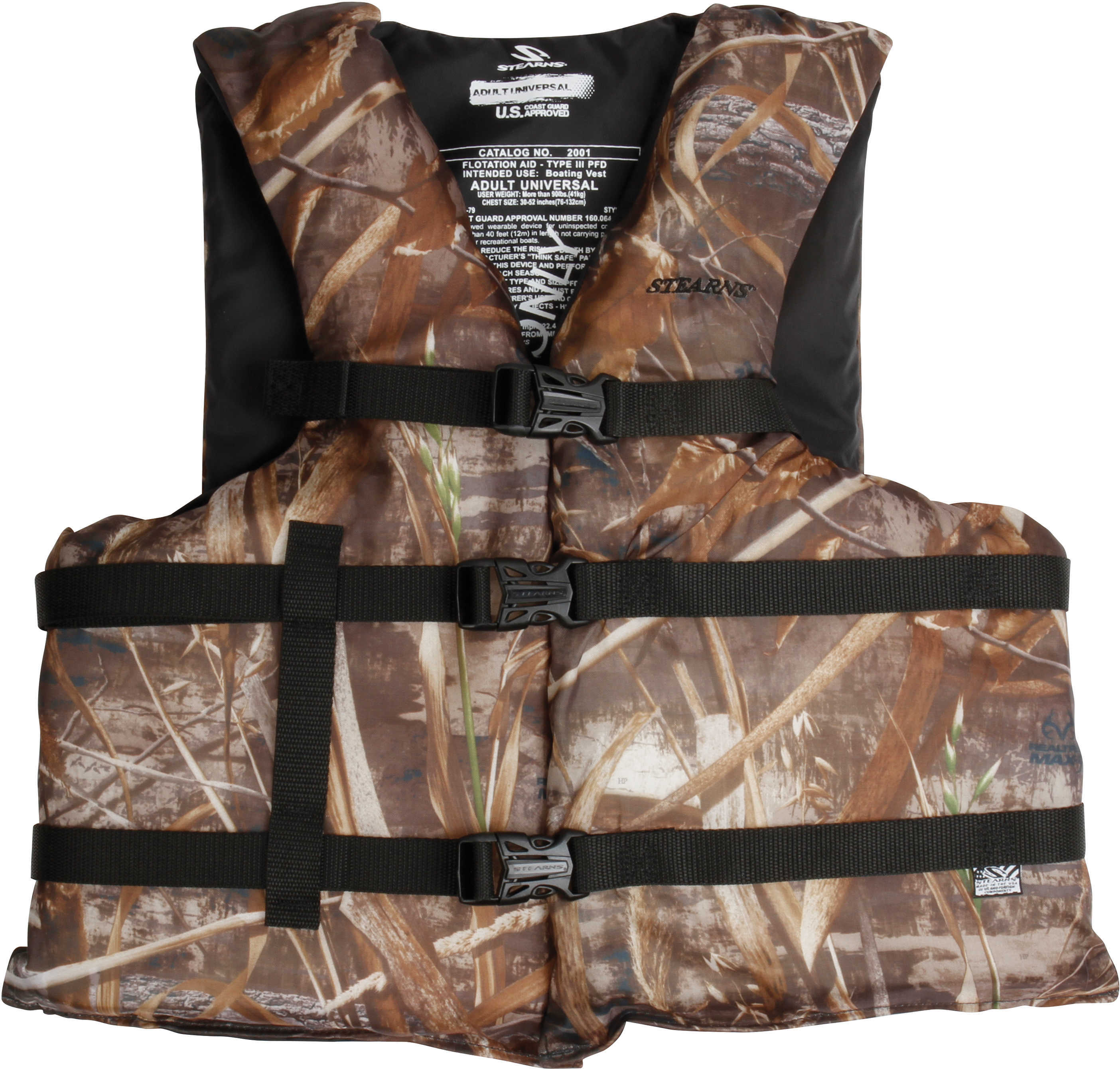 Stearns Adult Boating Max-5 Camo, Universal Vest Md: 3000003571