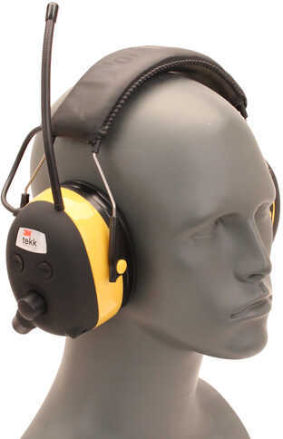 3M/Peltor WorkTunes Earmuff Black/Yellow Stereo/Hearing Protector Am/Fm Radio 90541