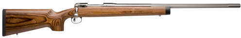Savage 12BVSS Varmint Rifle Stainless Steel With AccuTrigger 26" Fluted Barrel 22-250 Remington Laminated Stock 01270