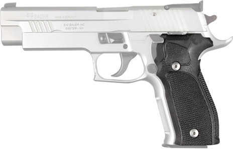 Hogue Sig Sauer P226 Grip DA/SA Allround Checkered G10 Solid Black