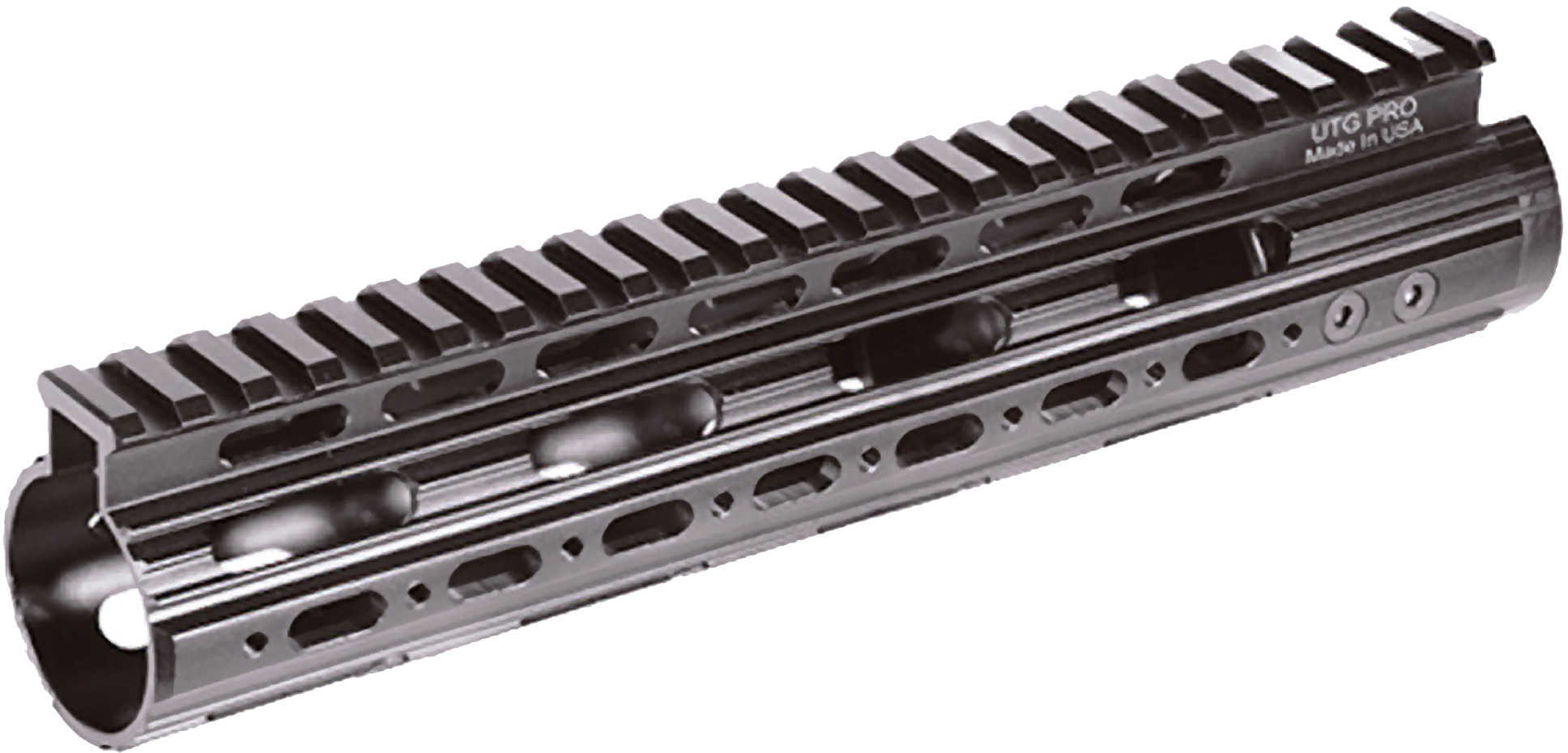 Leapers Inc. - UTG Rail System 9" for AR Rifles Mid Length Super Slim Free Float Handguard Black Finish MTU004SS