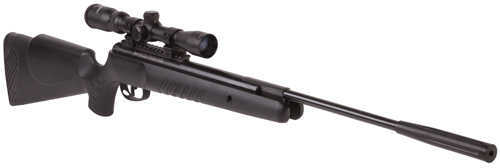 Crosman Nitro Venom Dusk Air Rifle .22 Pellet Break Barrel Black Finish Synthetic Stock Two-Stage Adjustable Trigger wit