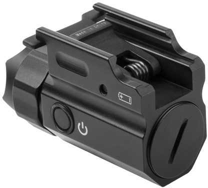 NcStar Pistol & Rifle 33W 150 Lumen LED Flashlight QR With Strobe, Black