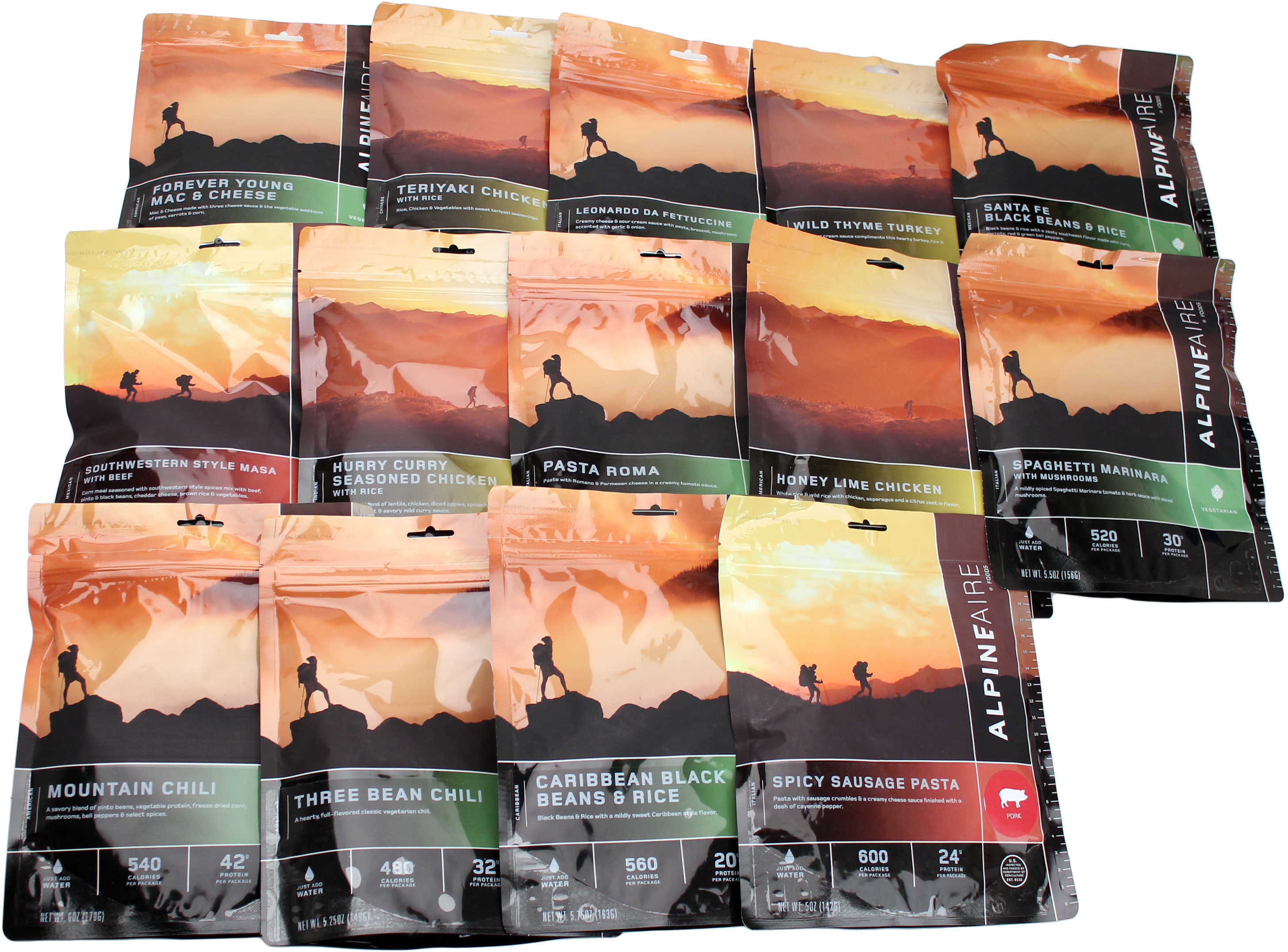 Alpine Aire Foods 7 Day Meal Kit (14 Pouches) Md: 60500