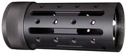 Hogue AR15 Knurled Aluminum 3 Gun Free Floating Forend Extension 4.5" Overall Length w/Accessories Md: 150