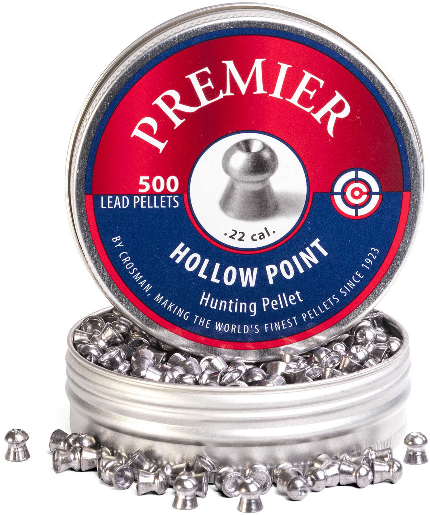 Crosman .22 Caliber Hollow Point Pellets 500 ea LPH22 LHP22