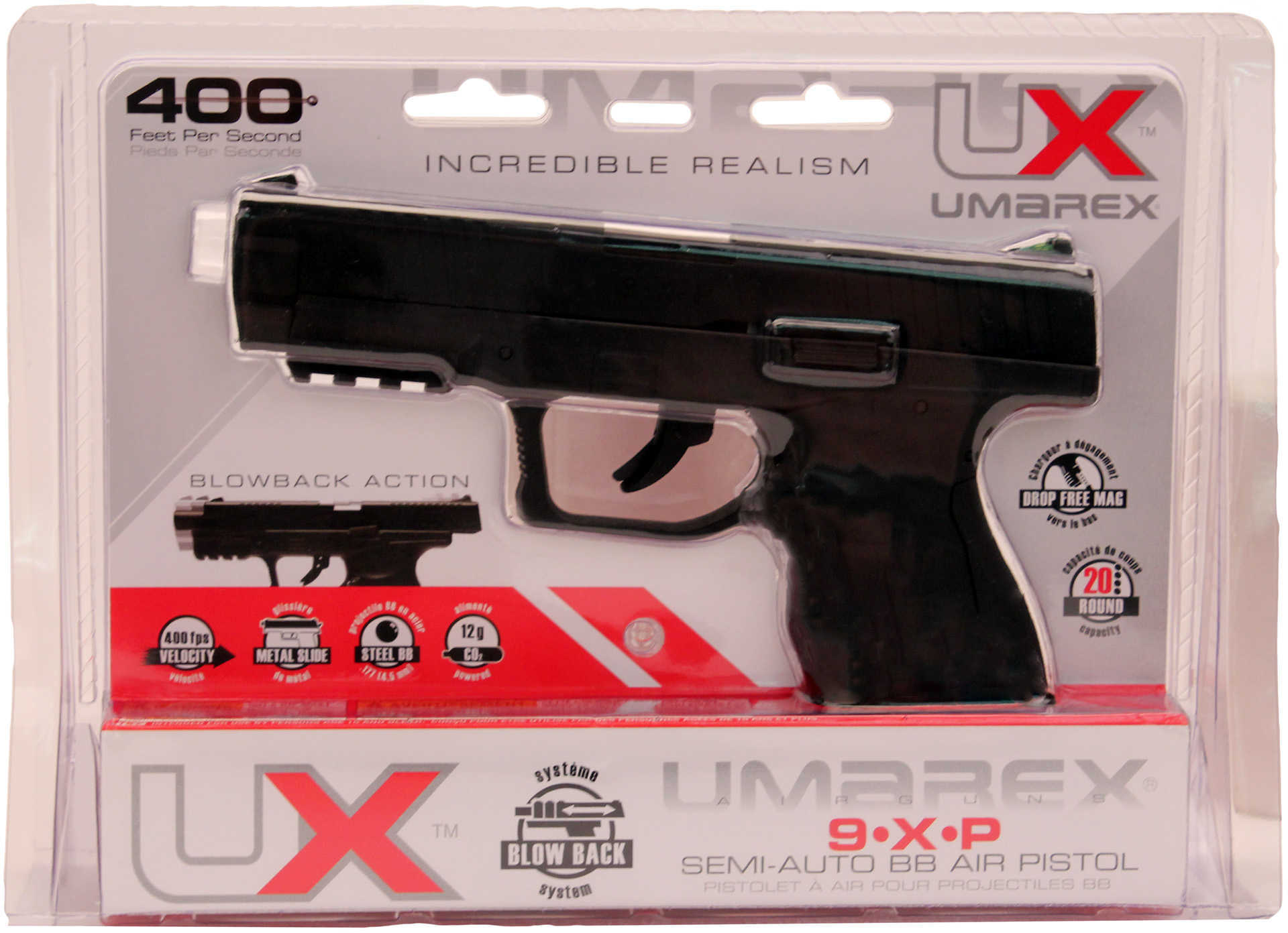 Umarex USA 9XP .177 BB Airgun Pistol Md: 2252107