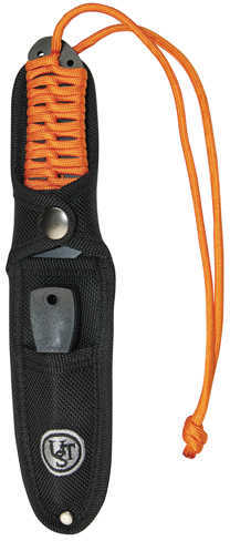 UST - Ultimate Survival Technologies Paracord Handle 4" Blister Knife FS 20-02232-08 Fixed Blade Orange