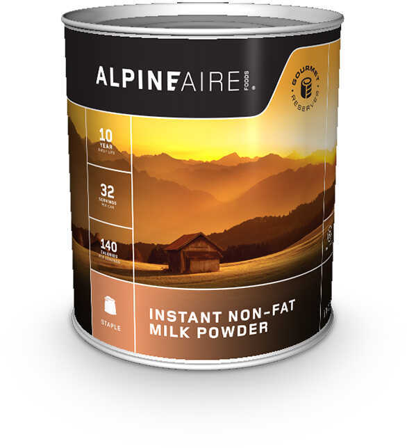 Alpine Aire Foods Instant Nonfat Milk Powder No. 10 Can Md: 92992