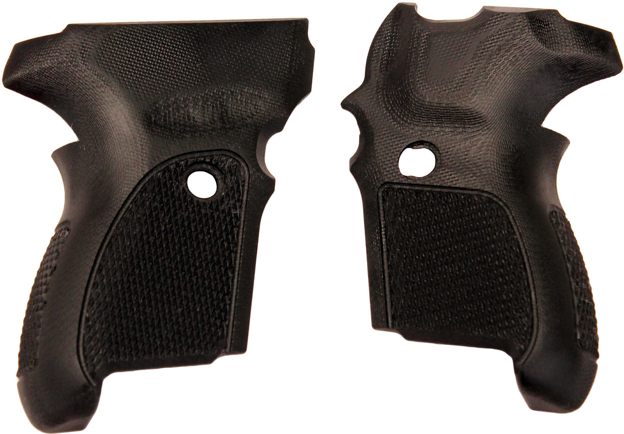 Hogue Sig P224 DA/SA Grip Checkered G10 Solid Black Md: 22179