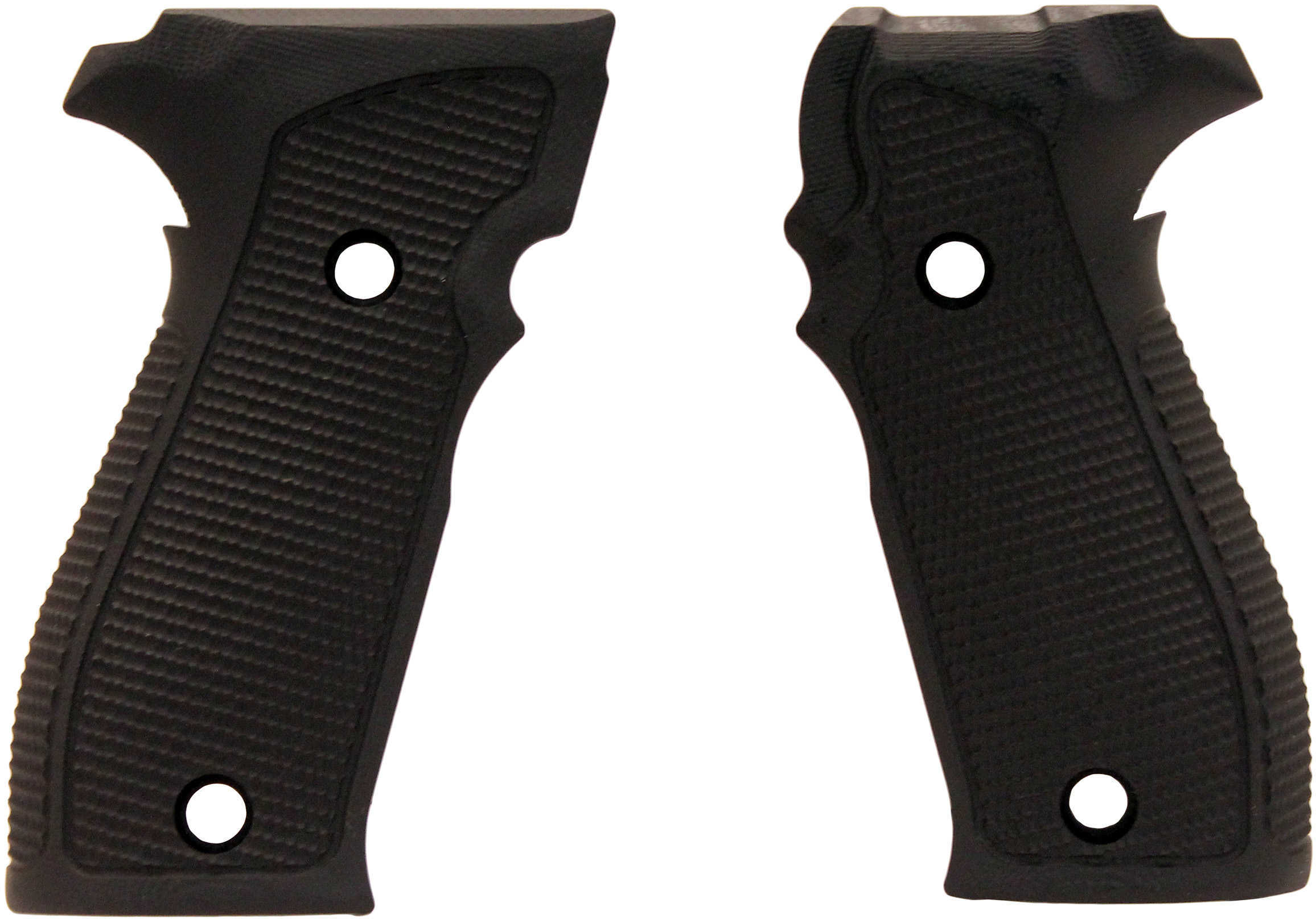 Hogue Sig P226 Grip DA/SA All Pirahna G10 Solid Black Md: 23129