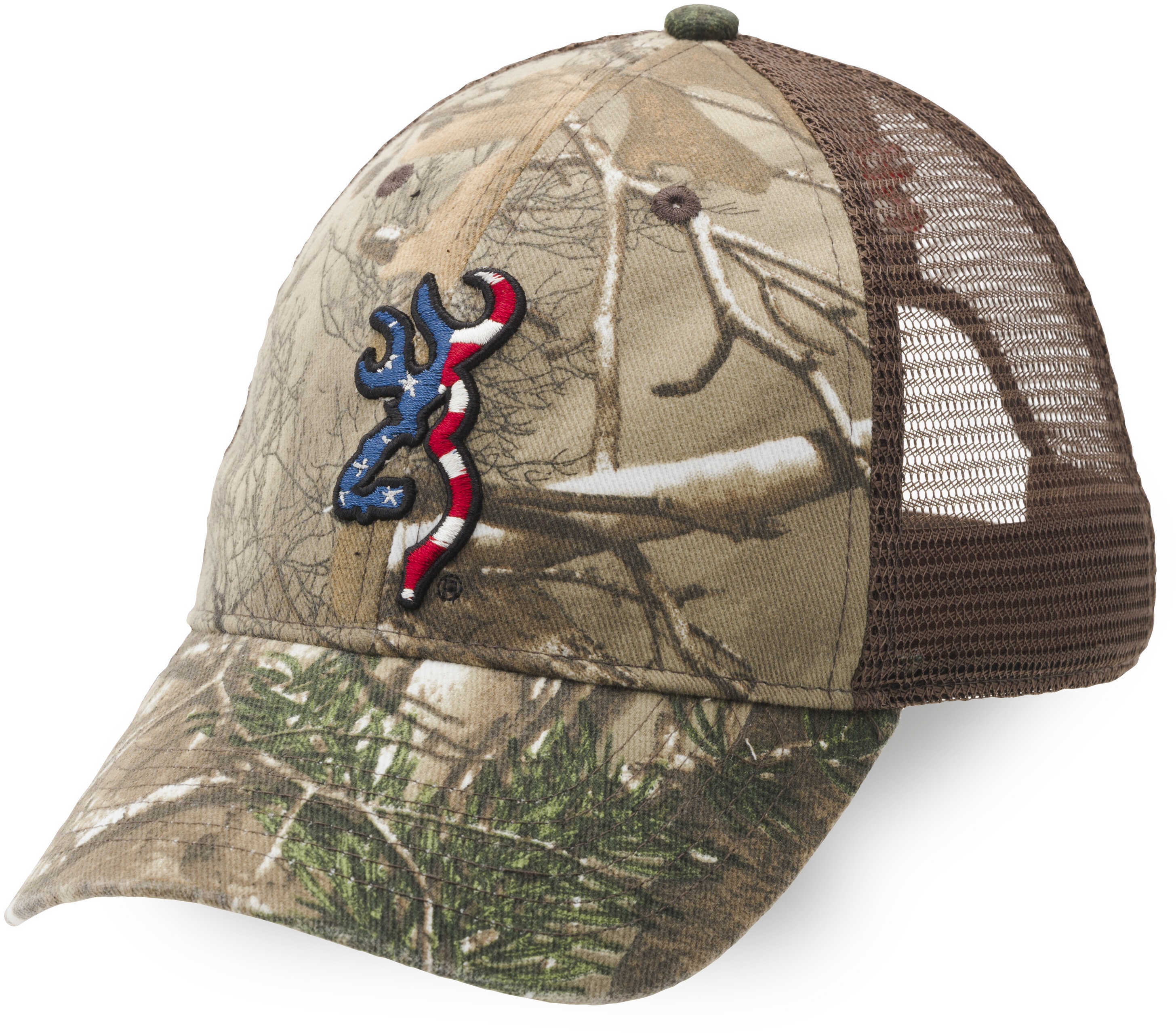 Browning Mens Patriot Cap Realtree Extra Mesh Back Xtra