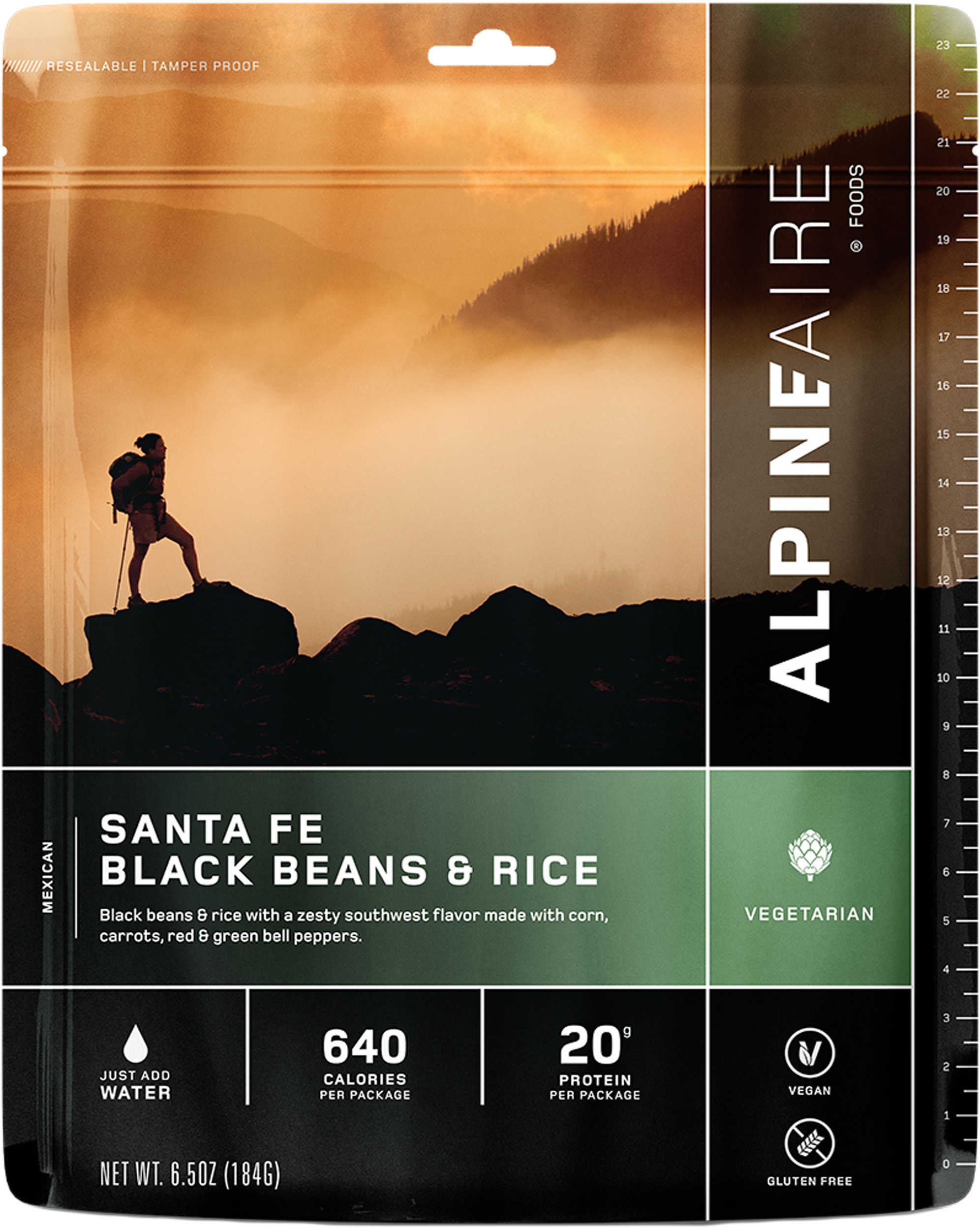 Alpine Aire Foods Santa Fe Black Beans & Rice Serves 2 Md: 60112