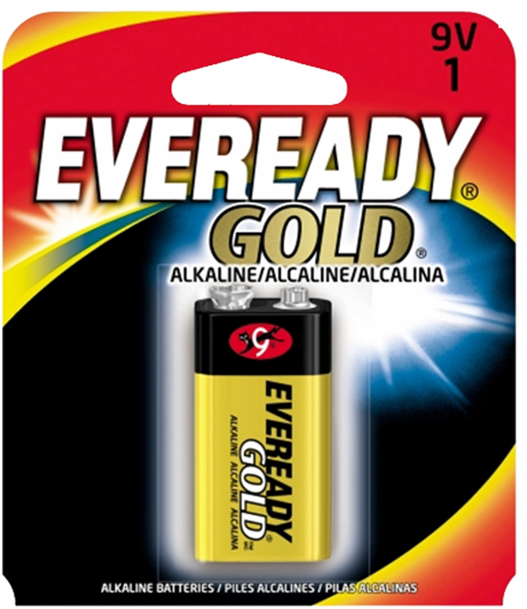 Energizer Eveready Gold 9V Battery (Per 1) Md: A522BP