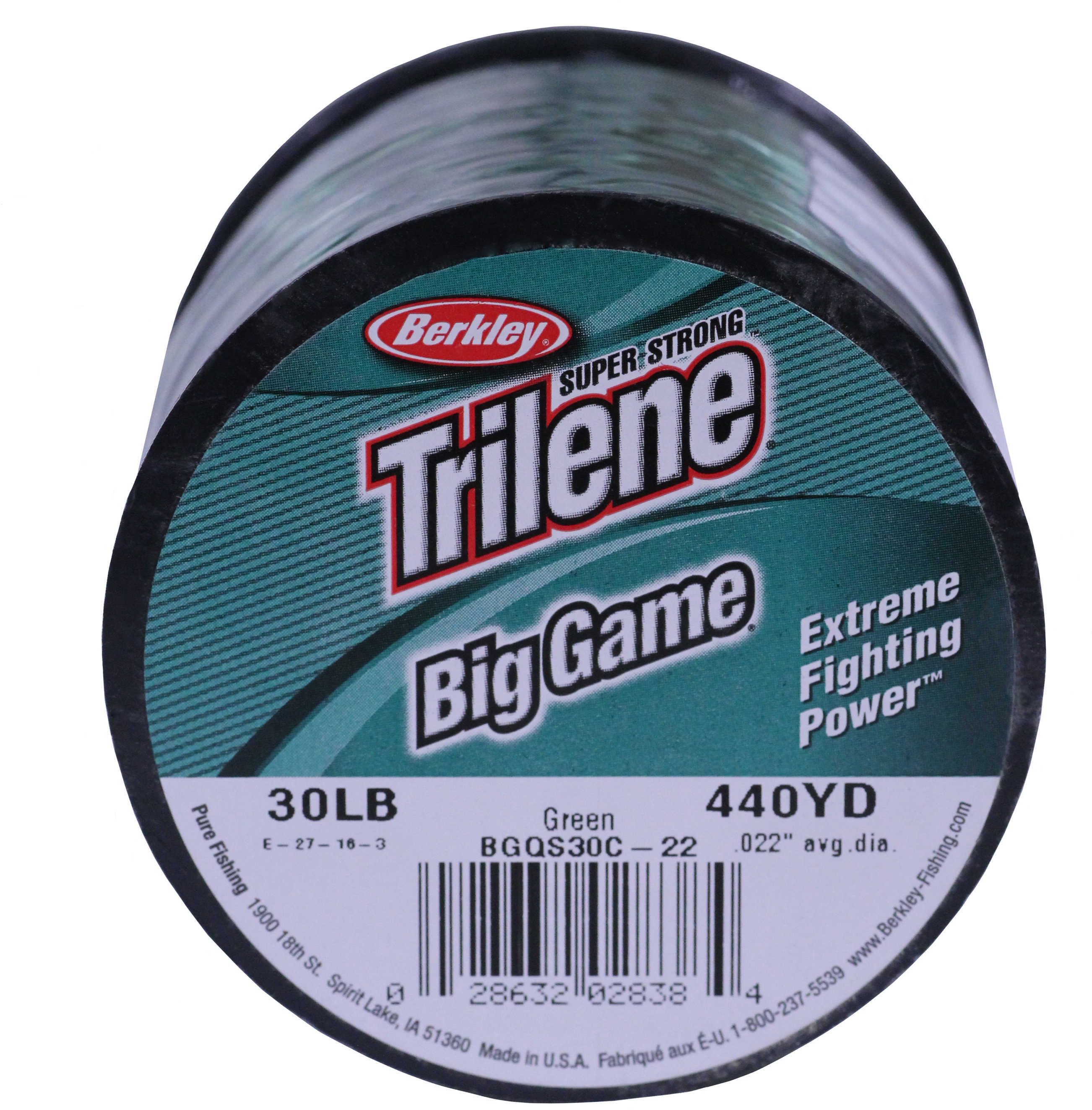 Berkley Trilene Big Game 1/4 lb Spool 30 440 Yards Green 1068359