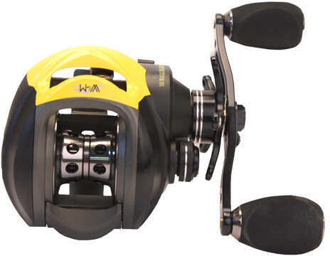 Eagle Claw Fishing Tackle Wright & McGill SR Victory II Casting Reel Low Profile, 7.0:1 Gear Ratio,Right Hand, Black Md: WMSRV
